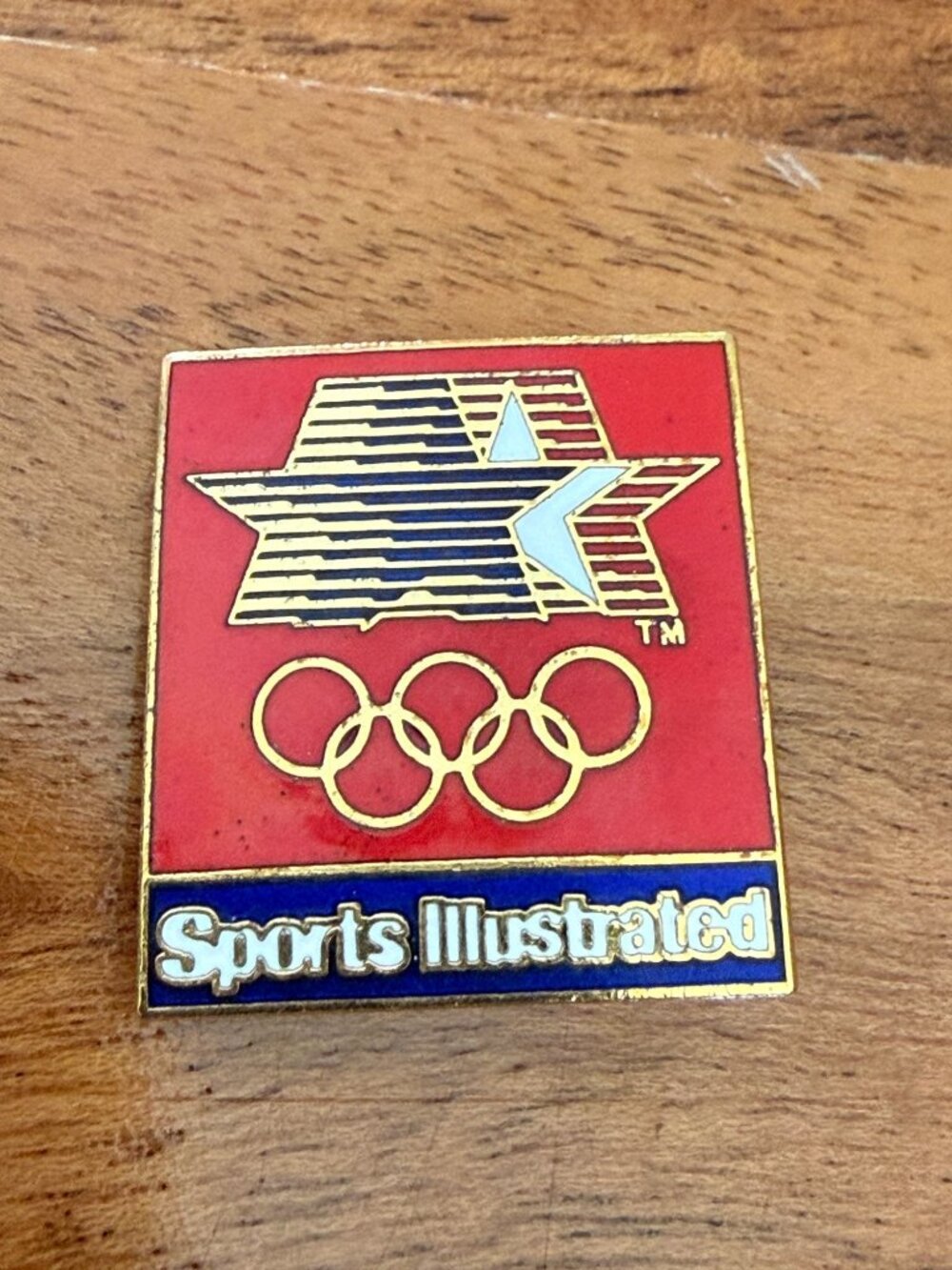 Vintage 1984 LA Olympics Pin Lot Sports Illustrated Procter & Gamble USA Rings